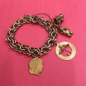 Vintage, Elco charm bracelet.